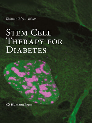 cover image of Stem Cell Therapy for Diabetes